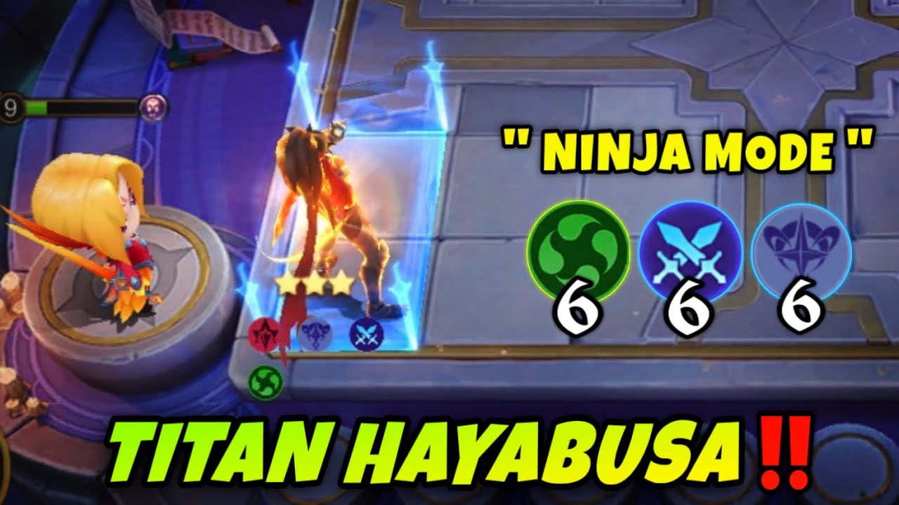 HAYABUSA TITAN MODE BRUTAL TRICK || ИДЕАЛЬНАЯ СТРАТЕГИЧЕСКАЯ КОМБИНАЦИЯ ‼️ LING 2 META NOW
