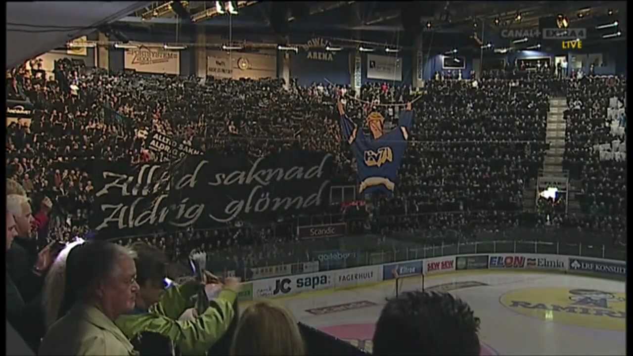 Stefan Liv TIFO Elitseriepremiär HV71 - DIF 15/9 2011