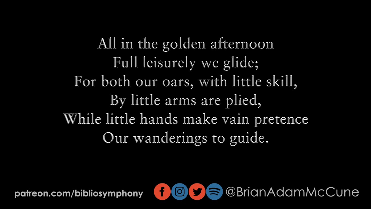 All in the Golden Afternoon: BiblioSymphony