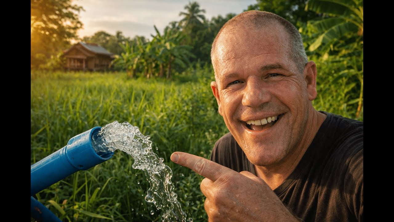Tiefbrunnenbohrung auf der Farm in Thailand Wasser gefunden aber der Ärger geht weiter 💧🌴