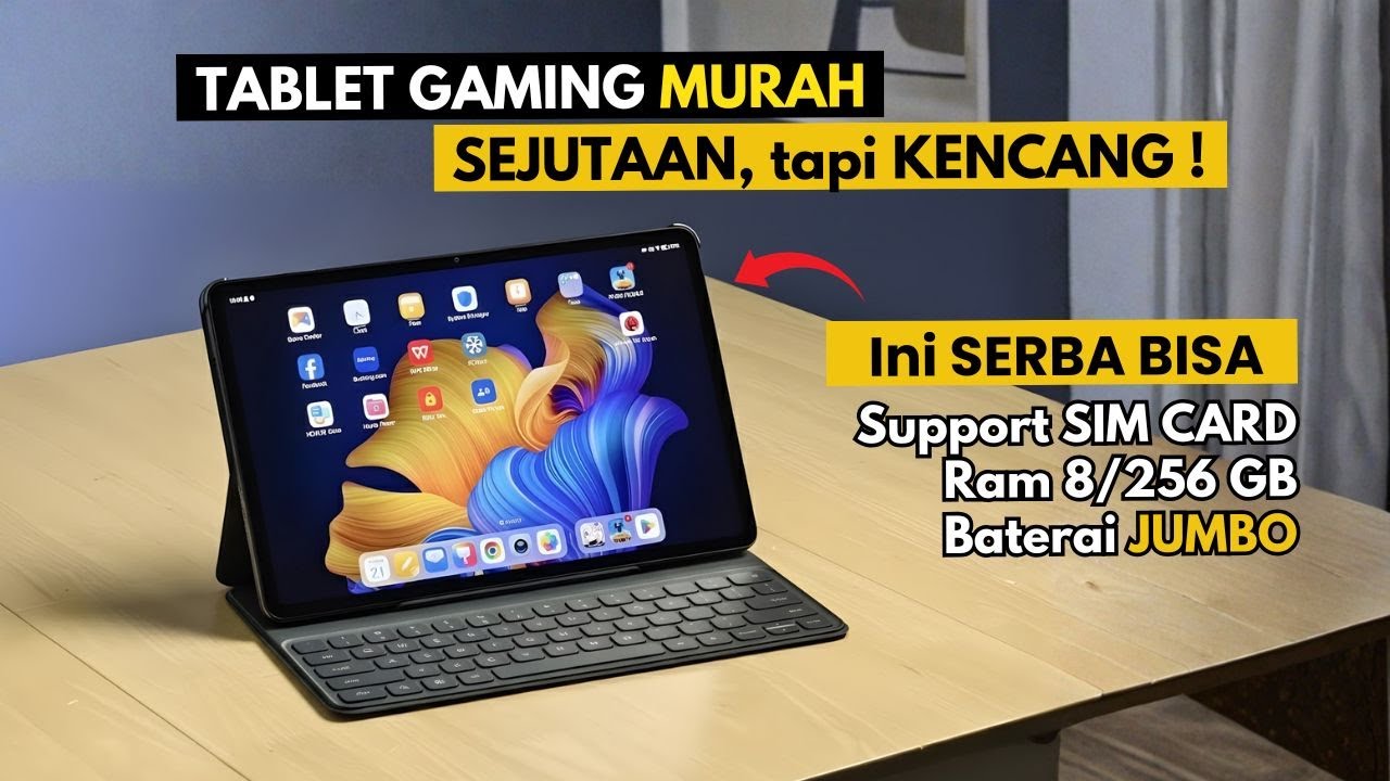7 Tablet GAMING 1 JUTAAN Terbaik BUAT JANGKA PANJANG