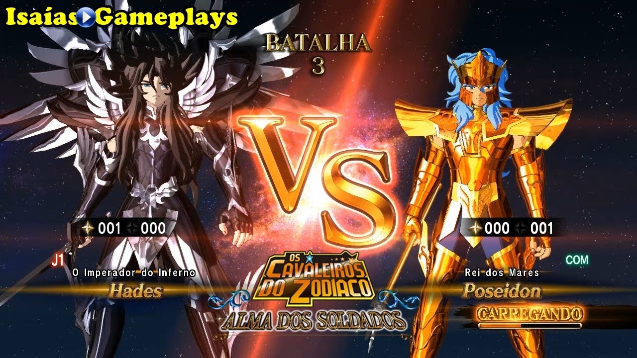 CDZ Alma dos Soldados - Hades Vs Poseidon - Dublado PT-BR