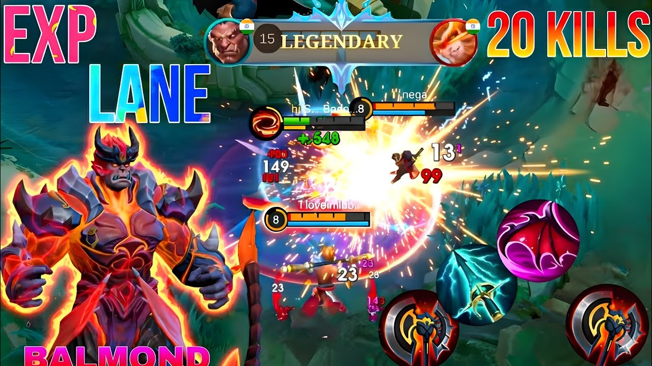 BALMOND DAMAGE SO HIGH, ENEMY CAN&rsquo;T ESCAPE 😱 ! BUILD TOP 1 GLOBAL BALMOND