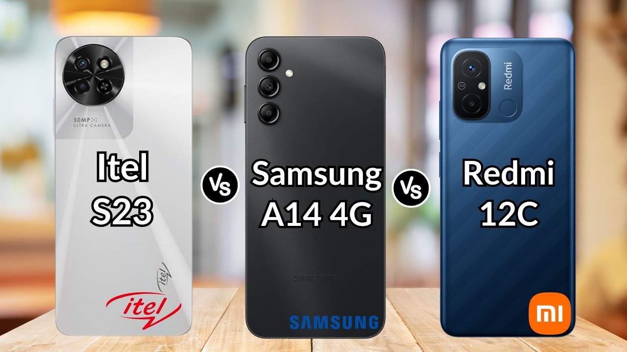 Itel S23 vs Samsung Galaxy A14 vs Redmi 12C