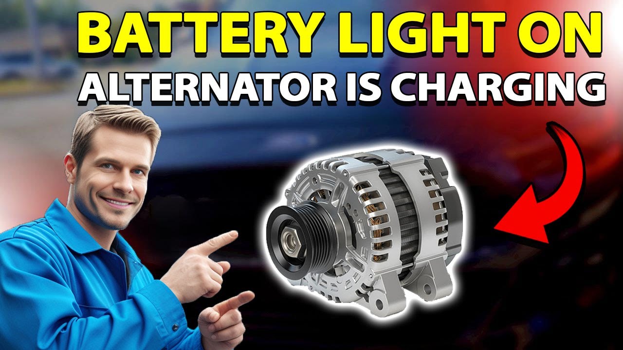 Why Battery Light On when the Alternator is Charging - Reasons and How to Fix It