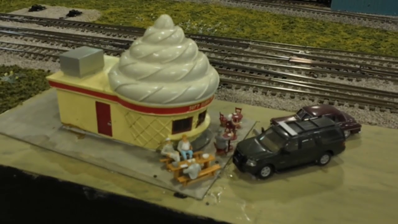 Green Greene county fairgrounds model train show