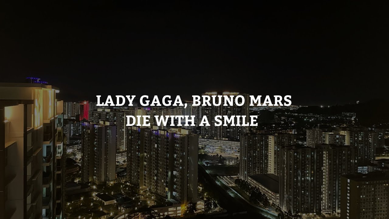 Lady Gaga, Bruno Mars - Die With A Smile [ Empty Hall]