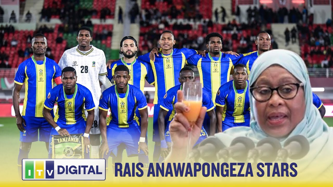 🔴LIVE: RAIS SAMIA ANAWAPONGEZA TAIFA STARS, IKULU