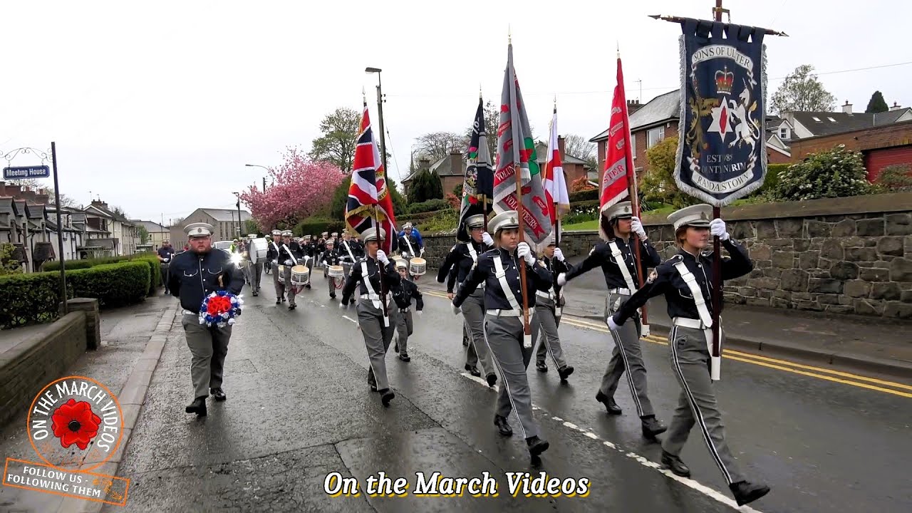 Randalstown Sons of Ulster @ their own parade 19th April 2025