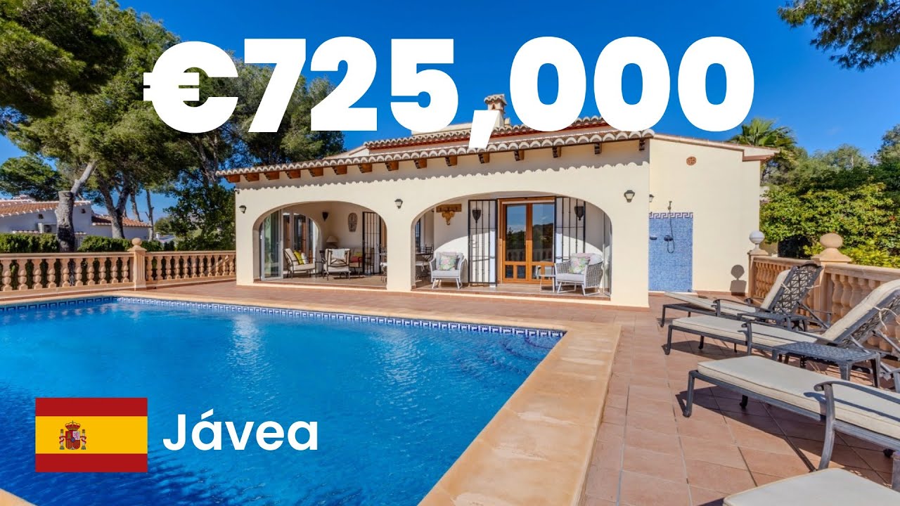 RESERVED - Elegant Single Level Villa with Pool and Outdoor Living in La Cala, Jávea, Spain