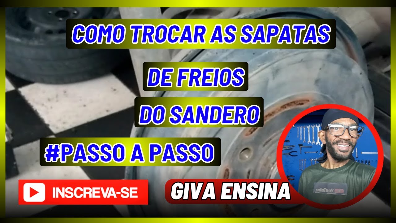 Como trocar as sapatas de freios do Sandero passo a passo