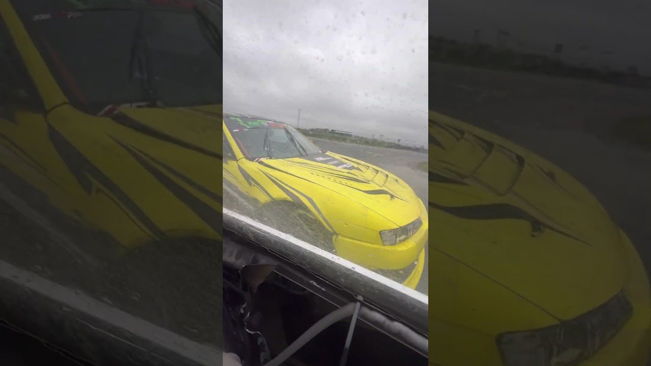 Playing follow the leader at the drift games bash.