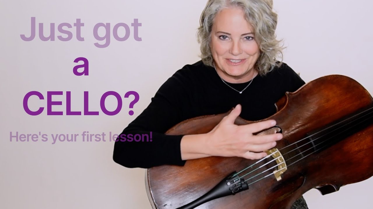 Just got a cello? Here is your DAY ONE free cello lesson! 🙌
