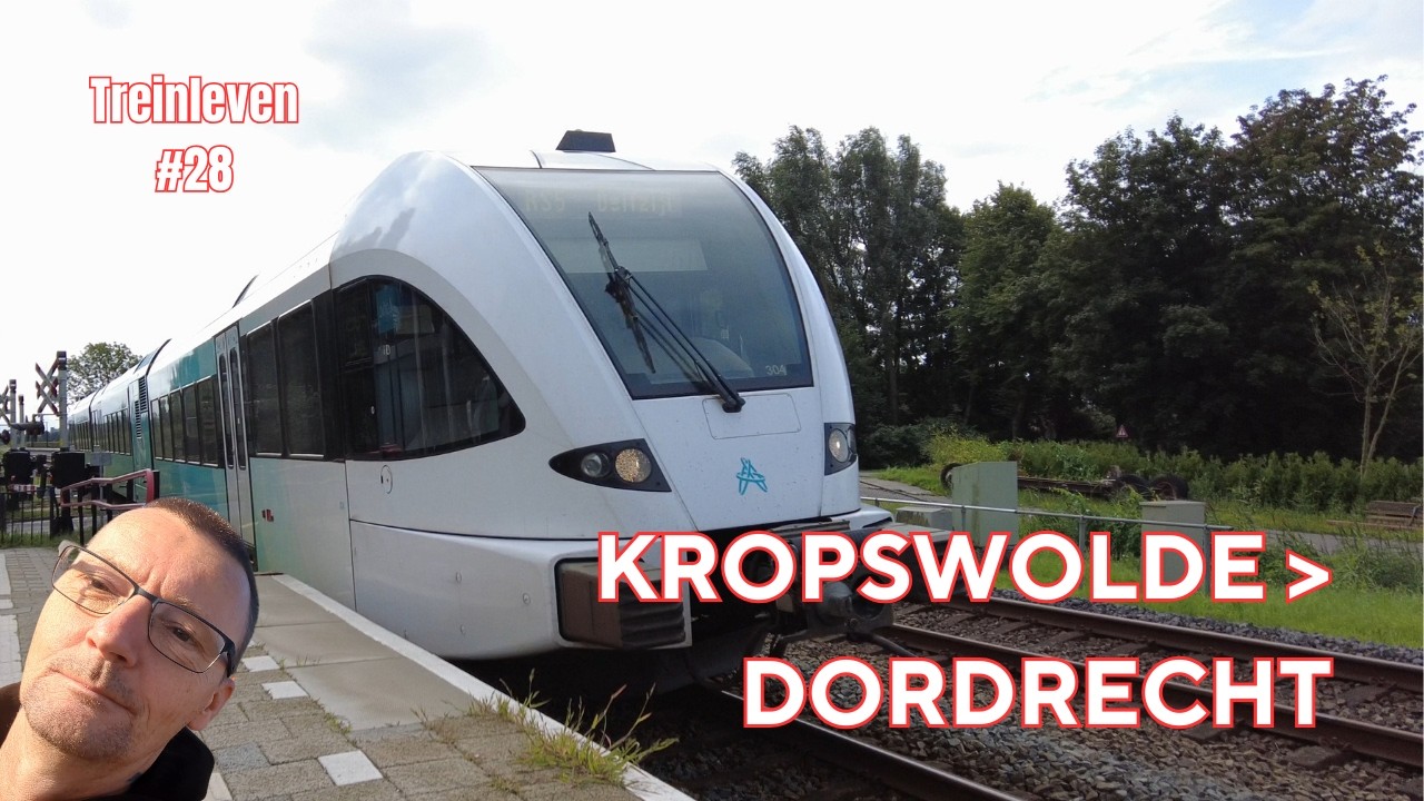Treinleven #28: Van Kropswolde naar Dordrecht Zuid 🚄💨 | Ontspannende Treinreis door NL