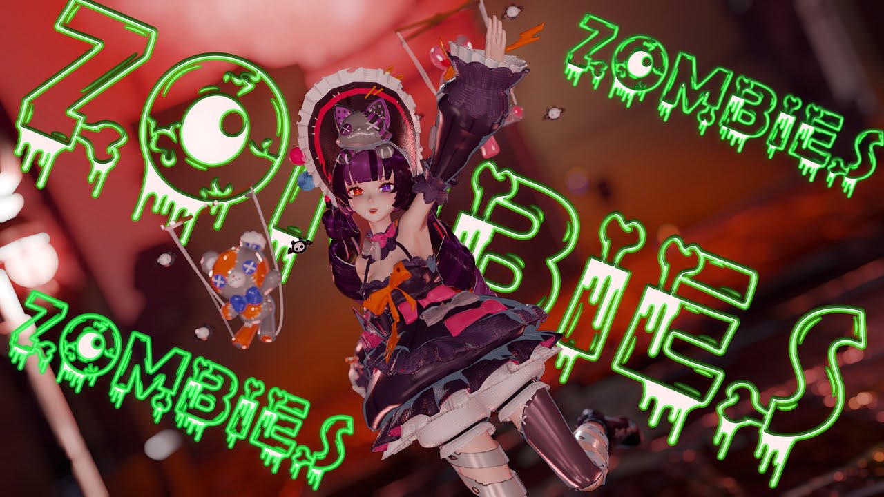 〖MMD〗•DECO27(feat. Hatsune Miku)• -『Zombies』•