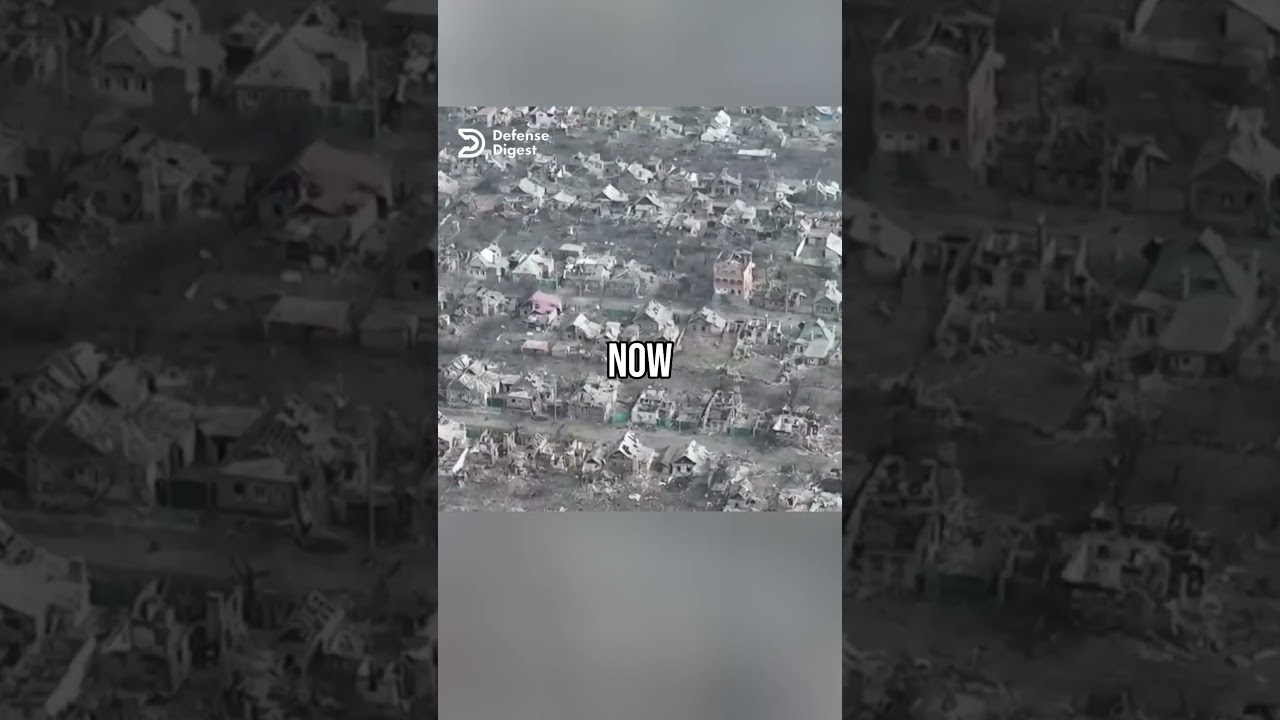 Drone Footage Reveals Unprecedented Destruction of Bakhmut
