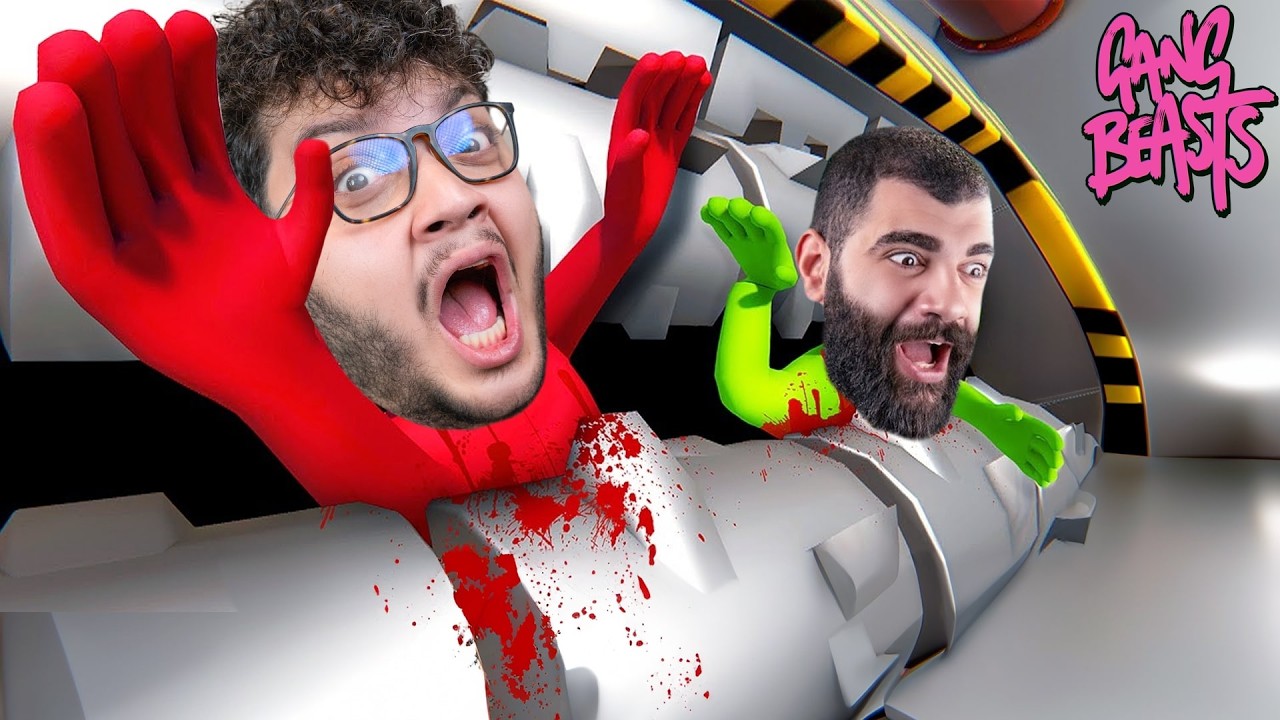 الشباب انتقموا مني 😂 Gang Beasts