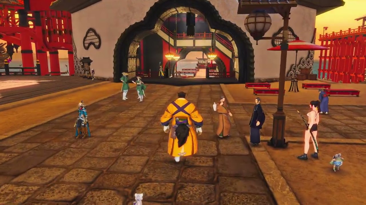 Let's Take a Walk in FFXIV (no HUD) #01