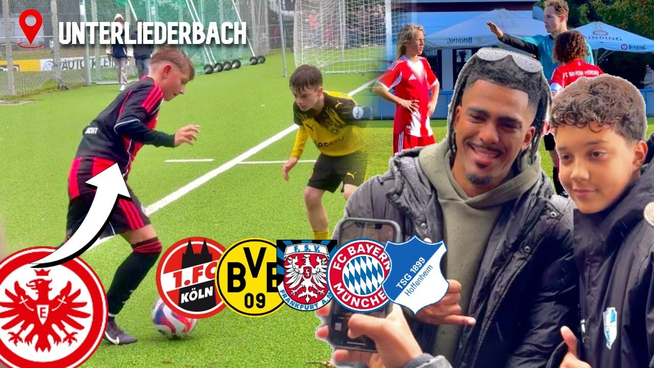 U13 MINI BUNDESLIGA TURNIER 😱🔥 - Frankfurt, Dortmund,Bayern und Co. Ft. Unterliederbach 📍