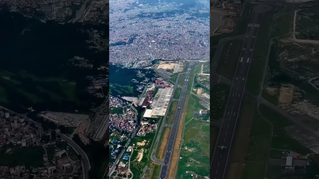 Tribhuvan international airport Kathmandu Nepal