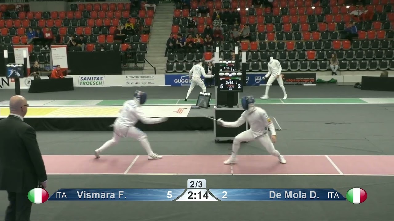2022 T64 28 M E Individual Bern SUI WC RED DE MOLA ITA vs VISMARA ITA