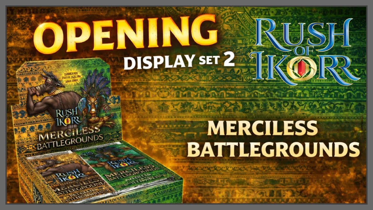 [Rush of Ikorr] Opening Display Set 2 – Merciless Battlegrounds