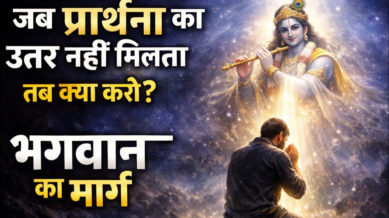 😕😕 क्या भगवान सुनते नहीं? प्रार्थना के मौन का सच | श्रीमद् भागवत👈🙏👍