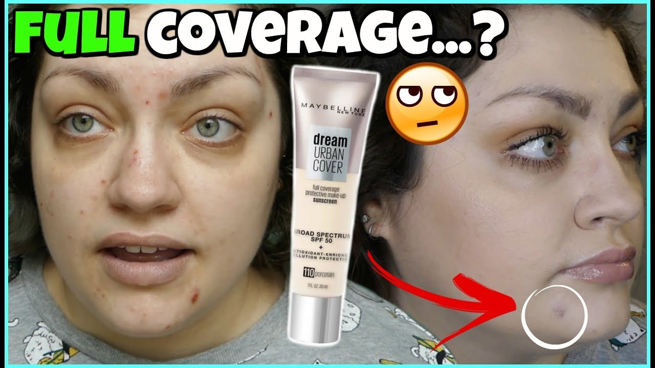 Maybelline Dream Urban Cover Full Coverage Foundation | WEEKLY WEAR (Oily Skin Review)