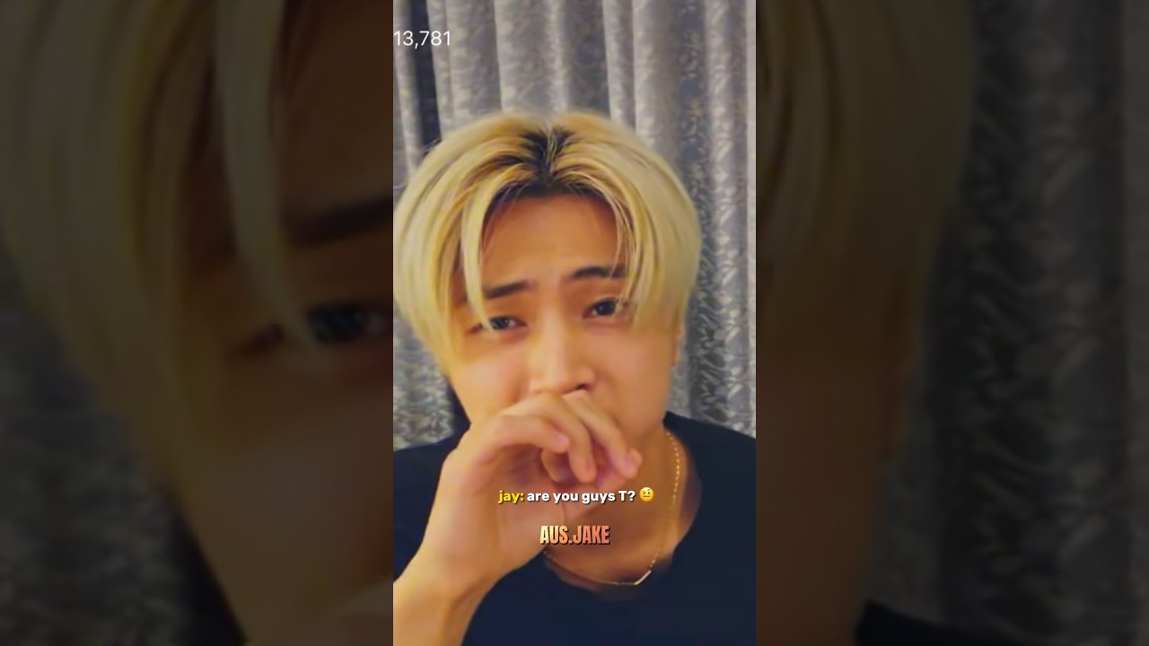 not Jay asking if engenes MBTI is &ldquo;T&rdquo; 😭 #jay #parkjongseong #enhypen #engene