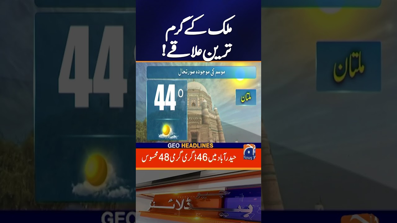 &ldquo;Extreme Heat Wave Pushes Temperatures Higher&rdquo; | Breaking News | Geo News