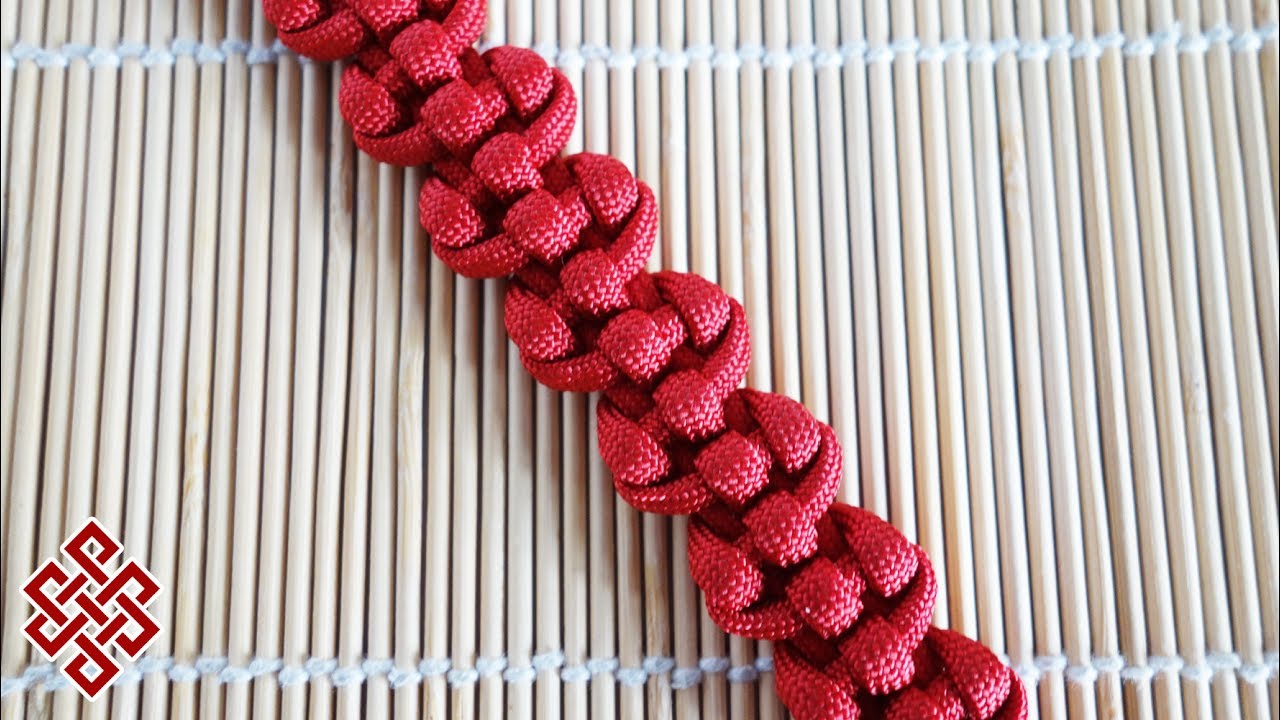 How to Make the Great Wall Knot Paracord Bracelet Tutorial
