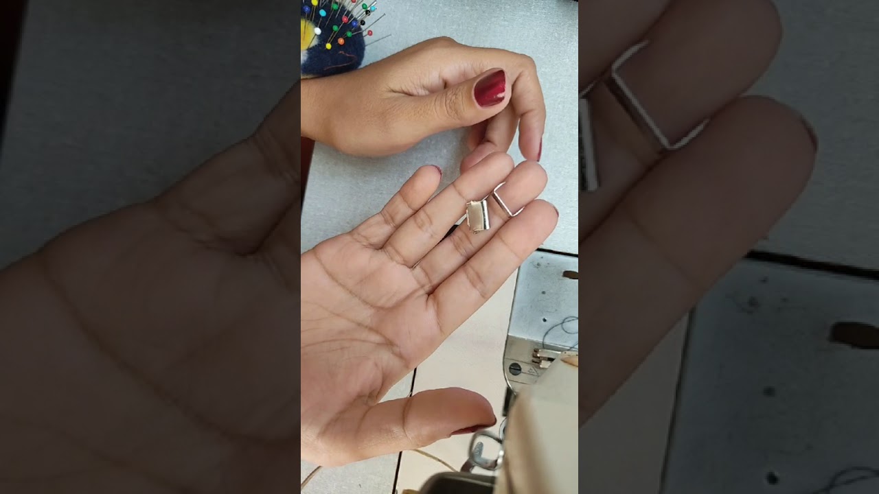 Como colocar um colchete, tipo gancho, em calça