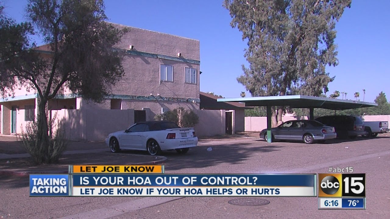 Is your homeowners association out of control