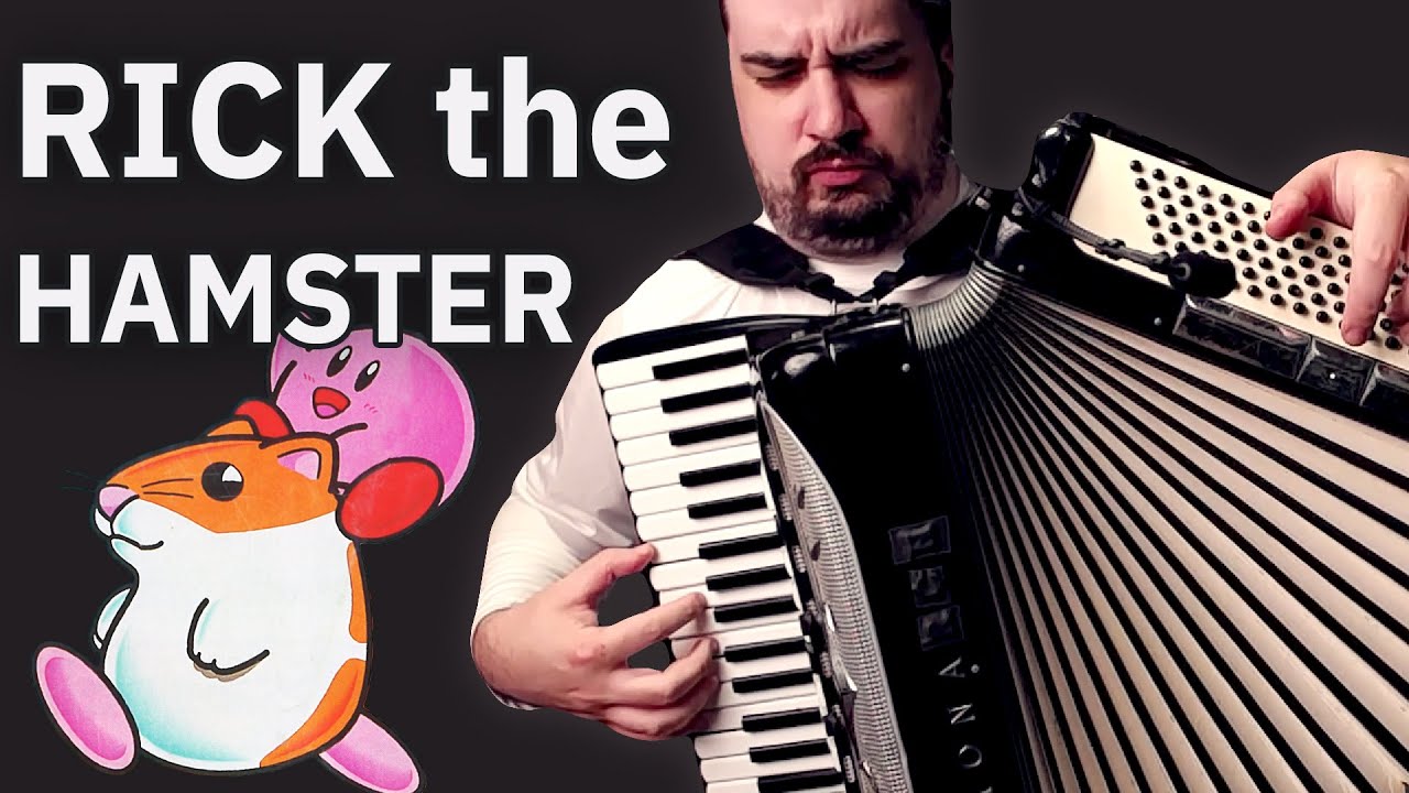 Rick the Hamster accordion cover - Kirby's Dream Land 2