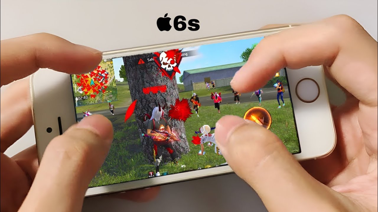 iphone 6s Free Fire Handcam gameplay 2026 🔥