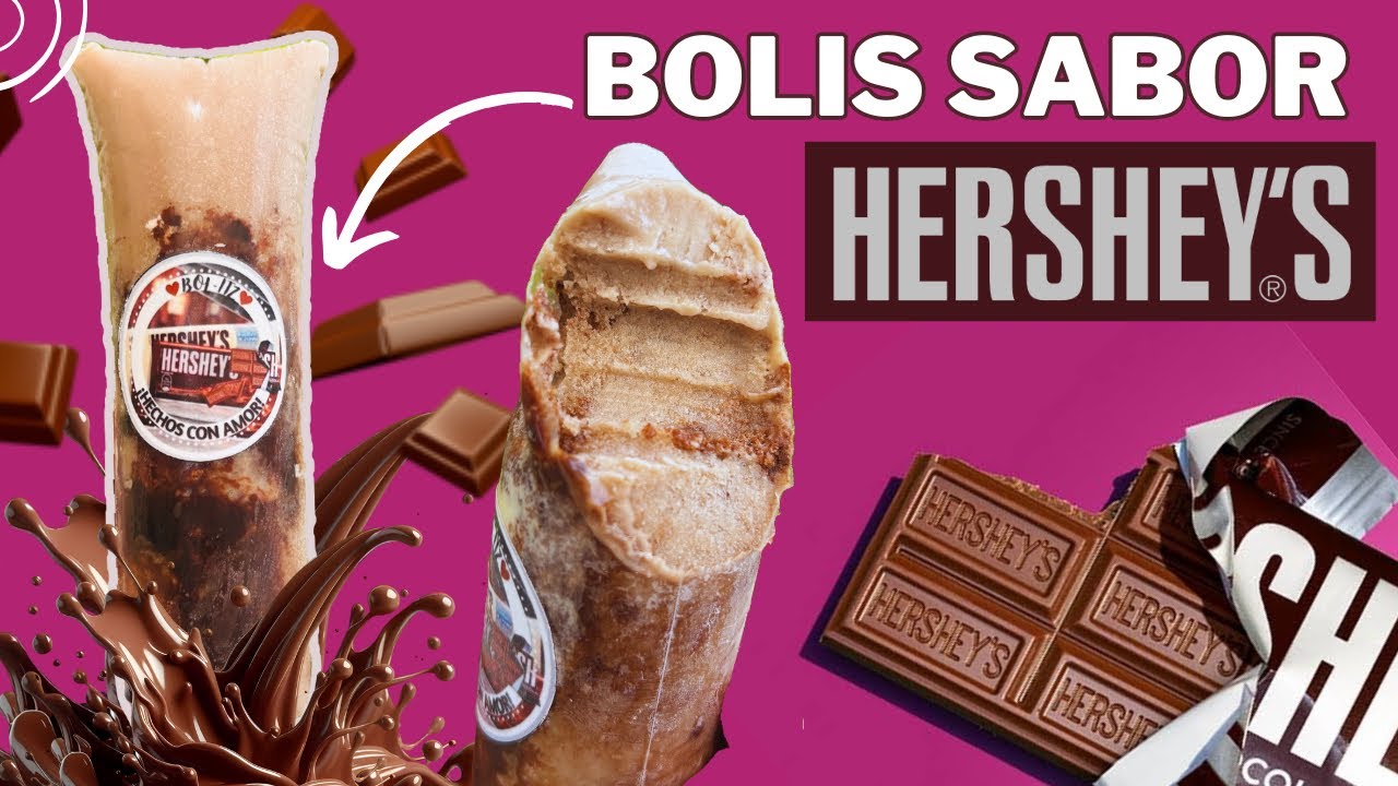 BOLIS SABOR HERSHEY´S / PREMIUM receta para tu  NEGOCIO 