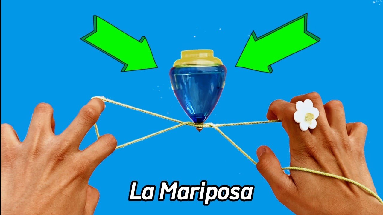 Como Hacer La Mariposa Truco De Trompos