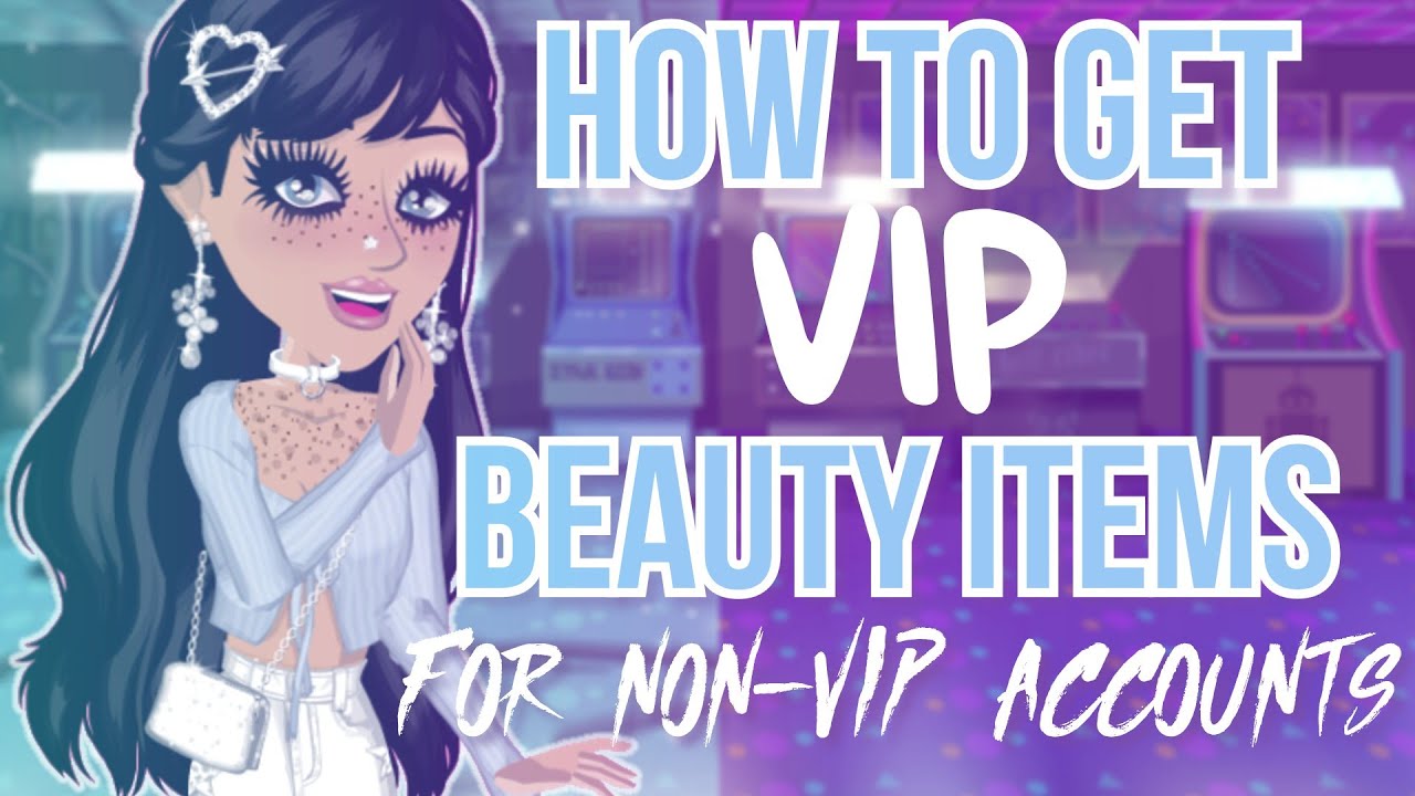 HOW TO GLITCH VIP BEAUTY ITEMS ON MSP
