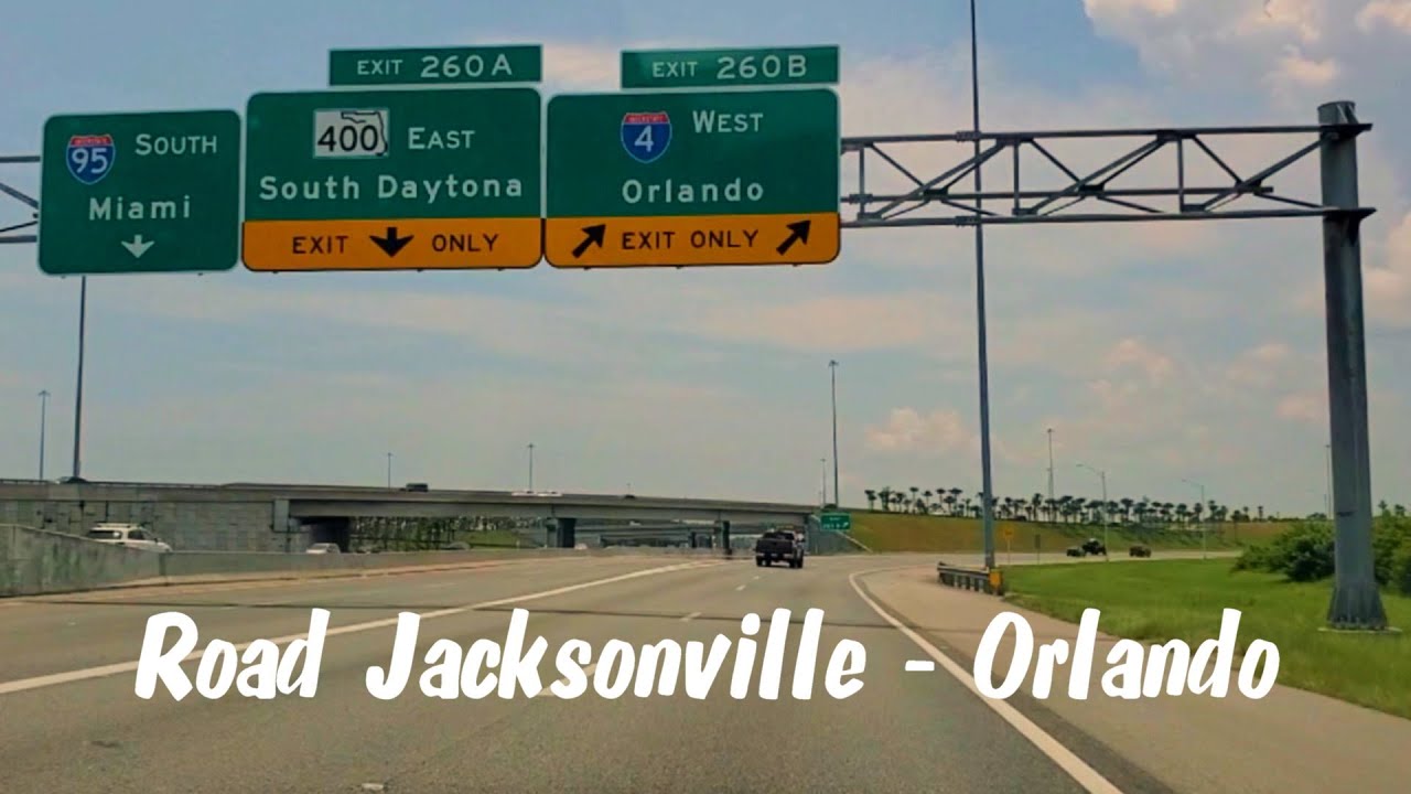 Road Jacksonville - Orlando Florida