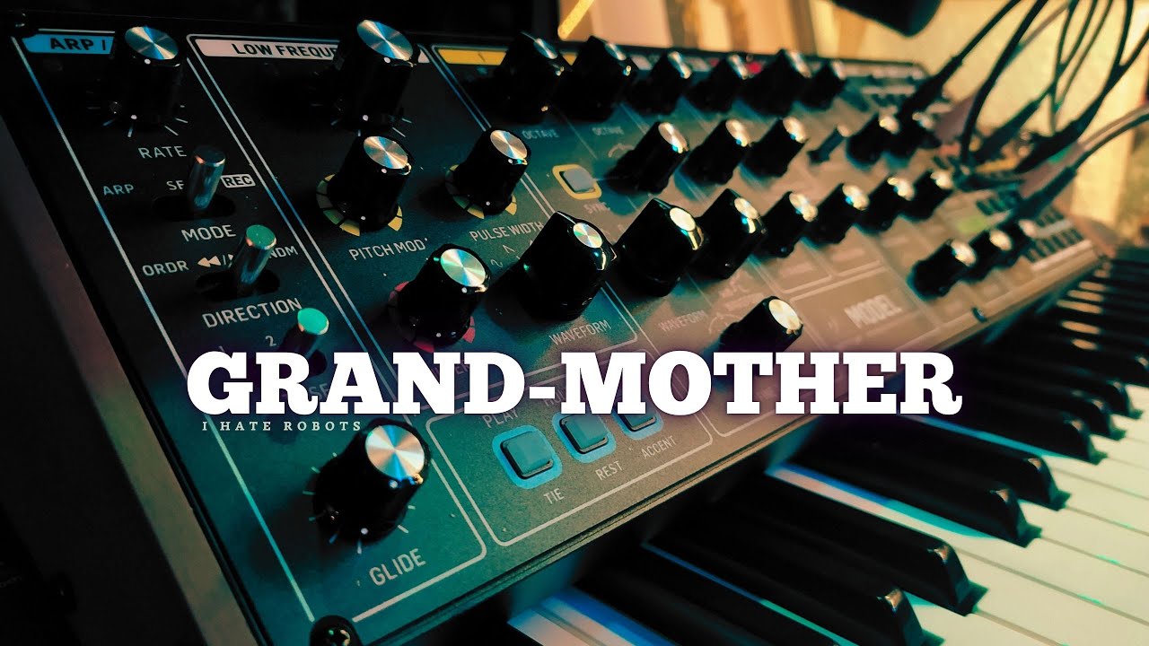 Grand-Mother 01 : Industrial Electro-Tek | dawless jam (MODEL-15 feat EDGE) #darkelectro