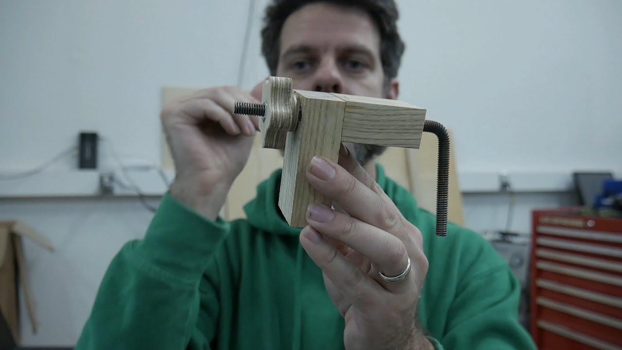 Table saw sacrificial fence clamp