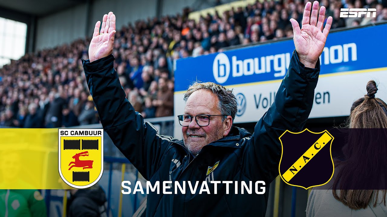 5⃣ GOALS tijdens TERUGKEER Henk de Jong bij Cambuur! 🔙 | Samenvatting SC Cambuur - NAC Breda