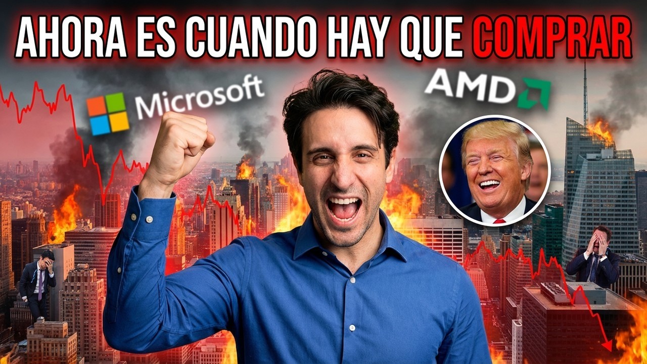 COMPRO ESTAS 6 ACCIONES MIENTRAS EL MERCADO CAE