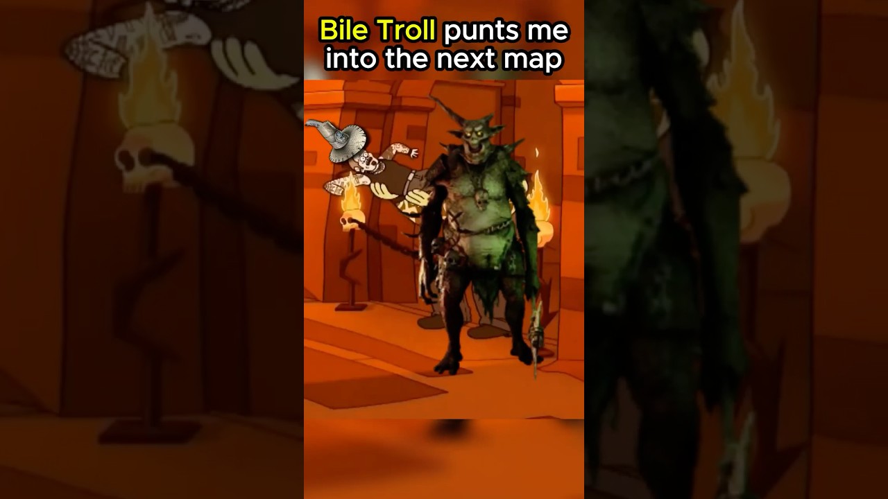 Bile Troll punts me into the next map  