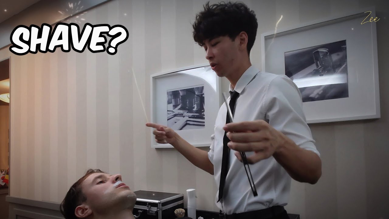 💈🇲🇾 Young Afghan Barber Surprised by My Request