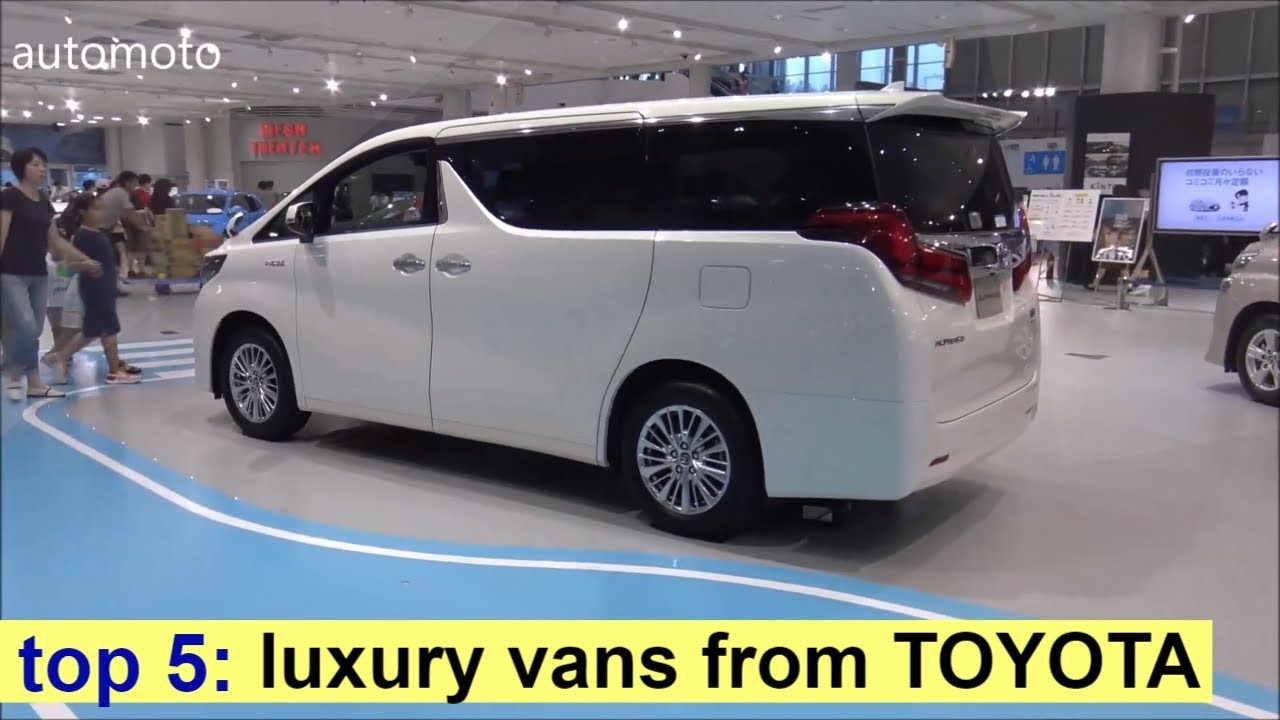 Top 5 TOYOTA luxury vans 2020