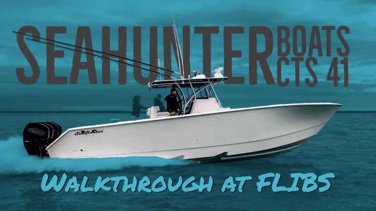 SeaHunter Boats CTS 41 - Walkthrough