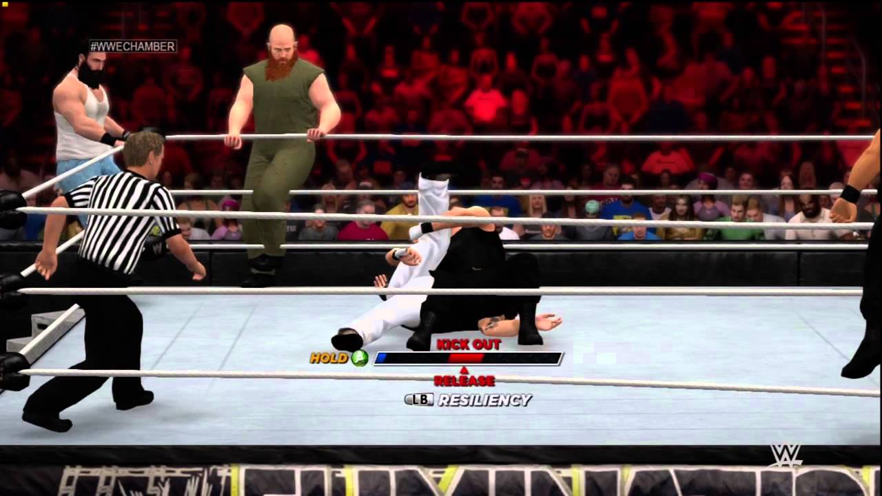 WWE 2K15 - The Wyatt Family Vs. The Shield 6 Man Tag Match