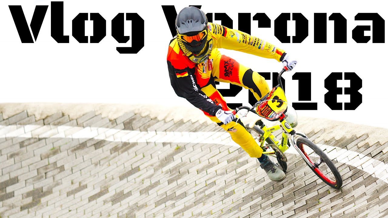 Vlog mit David Jäckel beim BMX European Cup Verona 2018 / Erster Deutscher BMX- Race Vlog/ Deutsch.