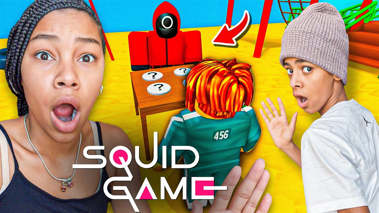 We Played SQUID GAMES In Roblox!